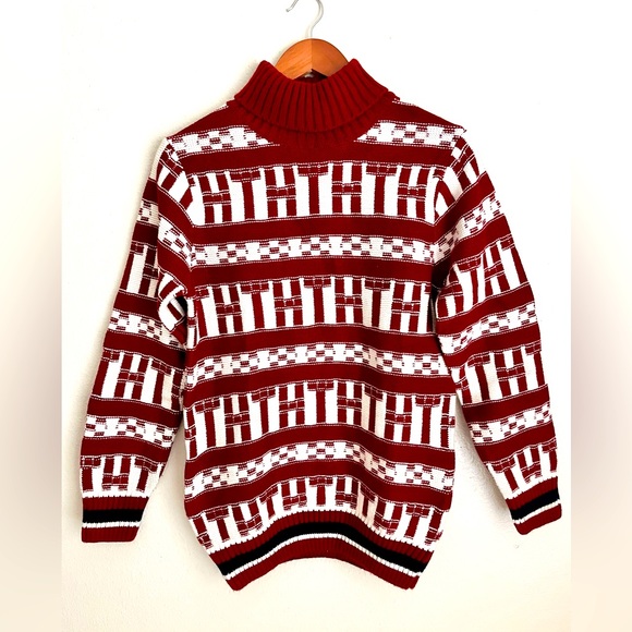 Tommy Hilfiger Pullover Turtleneck Sweater M - Picture 1 of 4